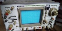 ★LEADER LBO-524 OSCILLOSCOPE 35MHz オシロスコープ&プローブ&オシレーター209A★_画像3