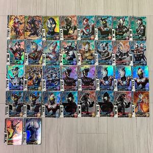  Ultraman Fusion faitoUR DR SR total 34 sheets set sale 