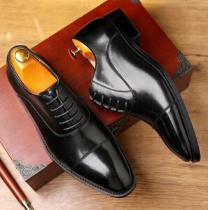  very popular * super-beauty goods * high quality original leather worker handmade cow leather gentleman shoes formal ceremonial occasions leather shoes 