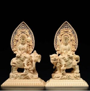  finest quality goods * new goods * total hinoki cypress material / Buddhism handicraft / tree carving Buddhism precise sculpture /... finishing goods / writing . bodhisattva /.. bodhisattva seat image 