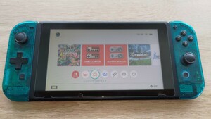外装シェルカスタム Nintendo Switch 本体 Joy-Con HAC-S-KABAA ニンテンドースイッチ microSDカード256BG付き スケルトン