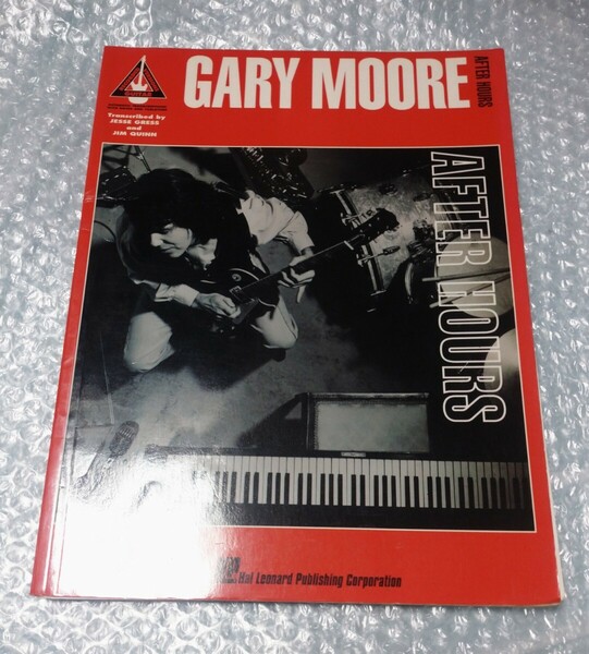 GARY MOORE AFTER HOURS ギタースコア ゲイリー・ムーア