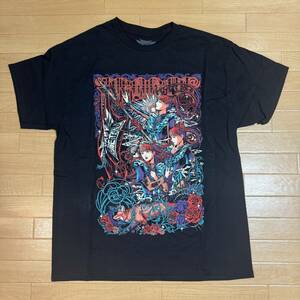 【新品】BABYMETAL BABYKLOK TOUR グッズ「METAL MARCH」TEE XLサイズ / 海外 アメリカ US ツアー Tシャツ ベビメタ ベビーメタル 赤子金属