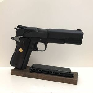 ガバメント用 木製ガンスタンド M1911 ガスガン モデルガン