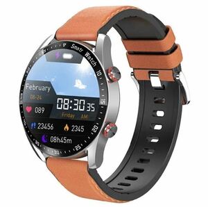 [1 jpy ~ the first period sapo] smart watch Bluetooth telephone call high resolution ECG PPG heart electro- map sport calorie heart . blood pressure . number sleeping health control Raver BW