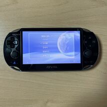 1円〜美品psvita1000wifiモデル ブラック PlayStation SONY _画像6