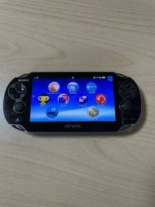 1円〜psvita1100 ブラック PSVITA SONY 初期化済 PlayStation 