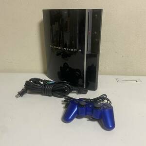  outright sales! operation verification ending SONY / Sony PLAY STATION3 CECHL00 black 80GB HDMI cable PlayStation 3 PlayStation initial model game machine 