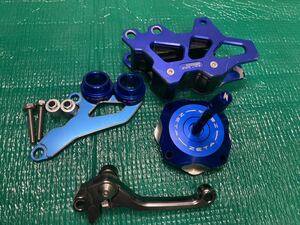  free shipping YZ125 YZ125X parts various gas cap Fork bottom protector chain guard sprocket cover brake lever 
