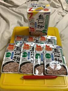 賞味近く特価　猫餌　無一物　かつお　50g7袋入1箱(350g) 仕入除500円超10％オマケ　賞味2024/6 はごろも　開封し箱切る　在庫1 mini (547