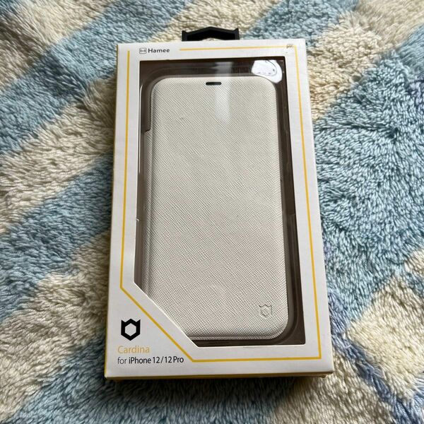 iFace Cardina iPhone iPhone 12/12 Pro ケース 手帳型 (ホワイト) 手帳 スマホケース