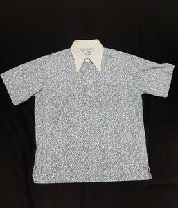 reyn spooner レインスプーナー アロハシャツ 半袖シャツ size L 乳首あり クレリックタイプ ビンテージ 70年代 希少 状態良い タグ注意