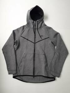 NIKE ナイキ テック フリース ウィンドランナー ジップパーカー size M グレー 使用感あります 805145‐091