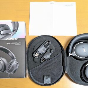 BOSE QuietComfort Ultra Headphones ブラック ノイズキャンセリングヘッドホン 納品書あり