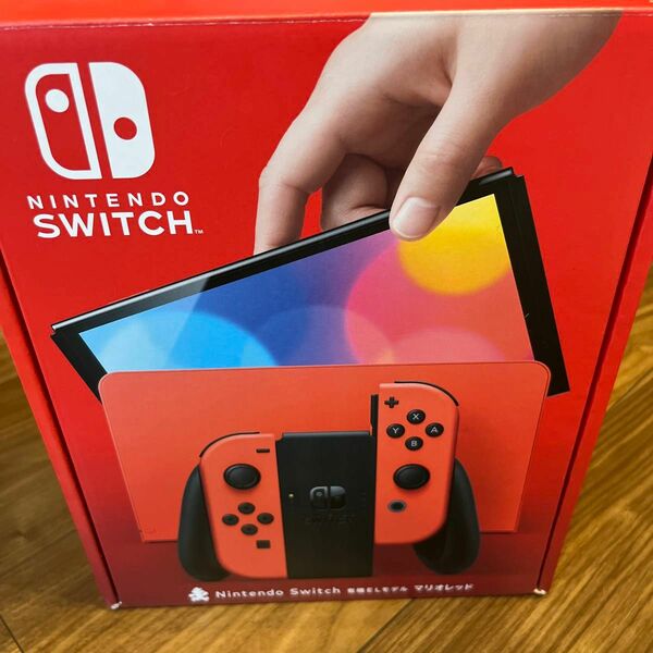 任天堂Switch 有機elモデル　本体　マリオレッド