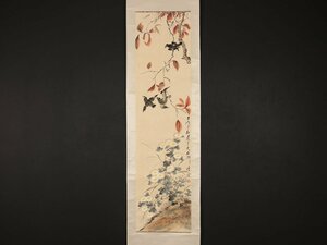 Art hand Auction [Copie] [transféré] sh7864 Tang nuages fleur et oiseau photo peinture chinoise, Peinture, Peinture japonaise, Fleurs et oiseaux, Faune