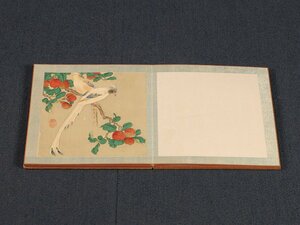 Art hand Auction [Kopie] [Provenienz] sh9941 Okada Kanrin: Blumen, Vögel, Insekten und Tiere, alle 12 Abbildungen, Ehemals im Besitz von Viscount Ishikawa, von Nomura Soken, Kalligraph, Politiker, Samurai der Choshu-Domäne, späte Edo-Zeit, und Meiji-Zeit, Chinesisches Gemälde, Malerei, Japanische Malerei, Blumen und Vögel, Tierwelt