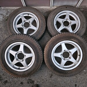 メーカー不明 アルミホイール 16inch 5.5J 5H スタッドレス