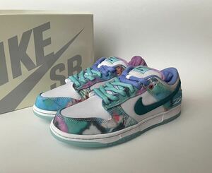 ★ 26cm ★ Futura × Nike SB Dunk Low White and Geode Teal フューチュラ ナイキ US8 ★