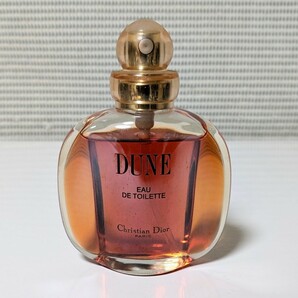 Christian Dior 香水 DUNE EAU DE TOILETTE クリスチャンディオール デューン オードトワレ 50ml 残量約9割 現状品の画像1