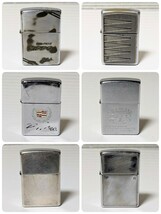 ZIPPO ジッポー オイルライター 37点まとめ 未使用5点 斜字体イタリック体 牛本革巻き 創業者サイン セブンスター等 人気モデル多数 現状品_画像5