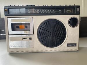 SONY 昭和レトロ FM AM CF-1980中古品現状品ジャンク品