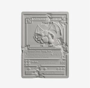 Daniel Arsham x Pokmon Crystalized Charizard Card (white) ダニエル アーシャム ポケモンカード リザードンカード ピカチュウ ポケモン