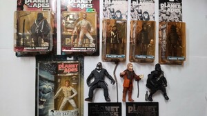  Planet of the Apes PLANET OF THE APES figure set warrior . army meti com toy is z blow Tommy SF movie 