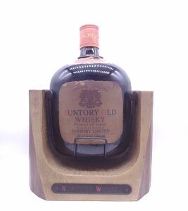 【同梱不可】1円～ ビッグボトル SUNTORY WHISKY OLD サントリー オールド ウイスキー 特級 4000ml 43% 未開栓 古酒 X269122