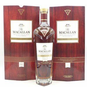 The MACALLAN RARE CASK ザ マッカラン レア カスク ハイランド シングルモルト スコッチウイスキー 700ml 43% 箱入 未開封 P032625の画像1