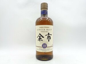 NIKKA WHISKY ニッカ シングルモルト 余市 10年 ウイスキー 700ml 45% 未開封 古酒 X267761