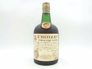 CROIZET Ｄ’AGE INCONNU クロアーゼ アージュ アンコニュ コニャック ブランデー 未開封 古酒 700ml P032091