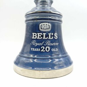 BELL'S ROYAL RESERVE ベル 20年 ロイヤル リザーブ スコッチ ウイスキー 陶器 750ml 箱入 未開封 古酒 X268908の画像6