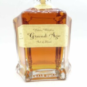 NIKKA WHISKY GRAND AGE ニッカ ウイスキー グランドエイジ 国産 660ml 45％ 箱入 未開封 古酒 P032364の画像6