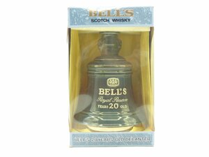 BELL'S ROYAL RESERVE ベル 20年 ロイヤル リザーブ スコッチ ウイスキー 陶器 750ml 箱入 未開封 古酒 X268908