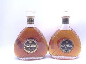 2本セット ハーフ CAMUS XO SUPERIOR カミュ スペリオール コニャック ブランデー 350ml 古酒 未開栓 X268570.X268968