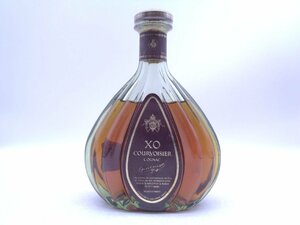 ハーフ COURVOISIER XO クルボアジェ XO ブランデー グリーンボトル 350ml 未開封 古酒 X265602