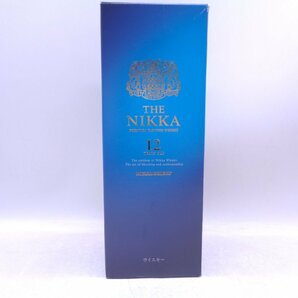 THE NIKKA 12年 ザ ニッカ ウイスキー 700ml 43％ 未開封 古酒 国産 箱 P032519の画像9