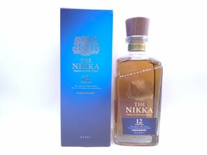 THE NIKKA 12年 ザ ニッカ ウイスキー 700ml 43％ 未開封 古酒 国産 箱 P032519