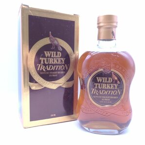 WILD TURKEY TRADITION 101 PROOF ワイルド ターキー トラディション バーボン 750ml 50.5％ 古酒 未開栓 箱 X264136の画像1