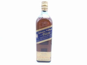 JOHNNIE WALKER OLDEST ジョニーウォーカー オールデスト ブルーラベル ウイスキー 750ml 未開封 古酒 X262120