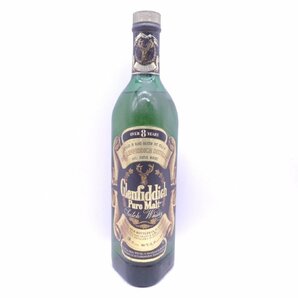 GLENFIDDICH グレンフィディック 8年 ピュアモルト 750ml 43% 古酒 未開栓 X269120の画像1