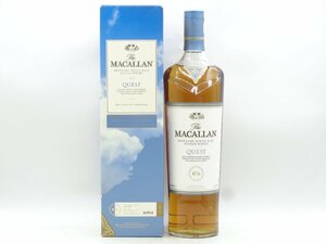 THE MACALLAN QUEST マッカラン クエスト ハイランド シングル モルト スコッチ ウイスキー 箱入 1000ml40% P032599