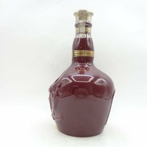 ROYAL SALUTE 21年 ロイヤル サルート ルビー レッド 赤 陶器 スコッチ ウイスキー 700ml 40% 箱入 未開封 古酒 P032385の画像3