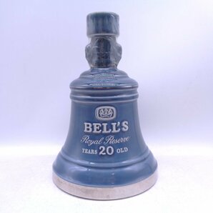 BELL'S ROYAL RESERVE ベル 20年 ロイヤル リザーブ スコッチ ウイスキー 陶器 750ml 古酒 未開栓 Q015416の画像1