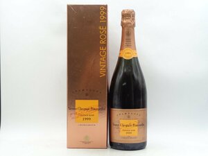 Veuve Clicquot ROSE 1999 VINTAGE BRUT ヴーヴクリコ ロゼ ヴィンテージ ブリュット シャンパン 箱入 未開封 750ml 12％ P031755