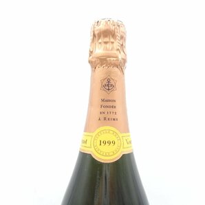 Veuve Clicquot ROSE 1999 VINTAGE BRUT ヴーヴクリコ ロゼ ヴィンテージ ブリュット シャンパン 箱入 未開封 750ml 12％ P031755の画像7