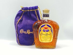 ST[ включение в покупку не возможно ] CROWN ROYAL Crown royal мешочек имеется 750ml 40% не . штекер старый sake Z052175