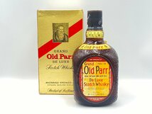 ST【同梱不可】 oldparr オールドパー 12年 デラックス スコッチ ウイスキー特級 箱有 750ml 43% 未開栓 古酒 Z052920_画像1