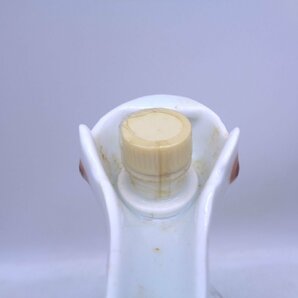 1円～ シャボー XO グース 白 陶器 アルマニャック ブランデー 古酒 未開栓 汚れ有 G25983の画像7